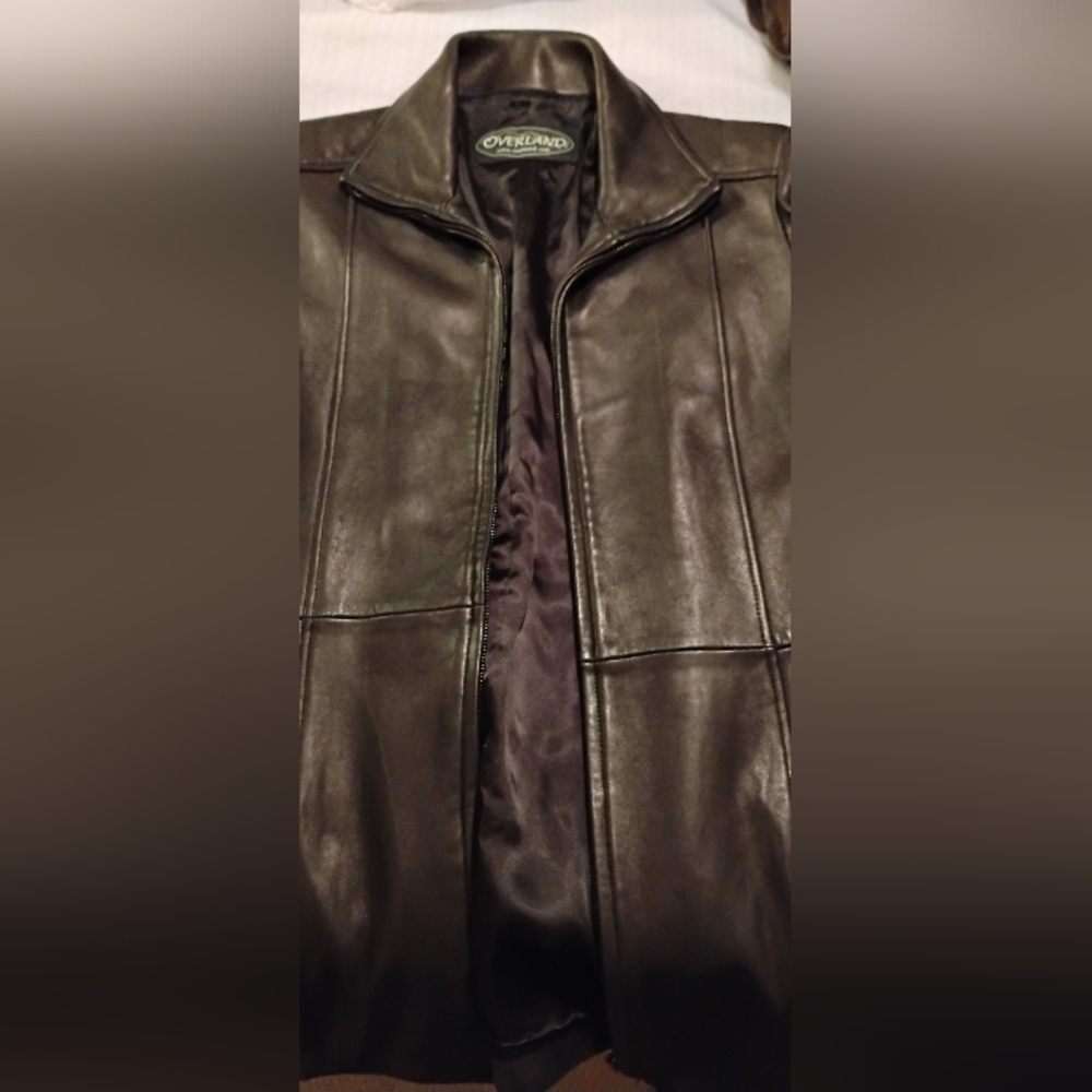 Overland Women's Black Leather Jacket